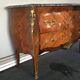 Louis XV-style chest of drawers  in rosewood marquetry
