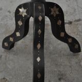 Coffee table inlaid with gilded threads, 1960