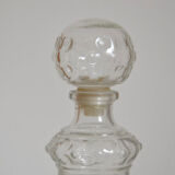 Vintage glass decanter from the 70s