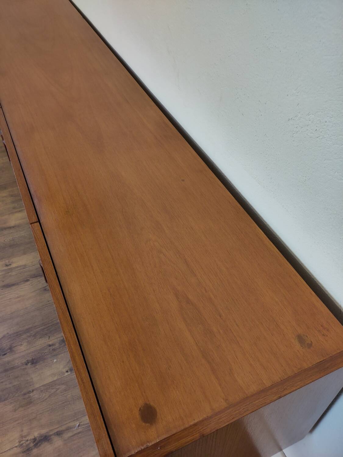 Scandinavian teak and metal sideboard