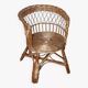 1960s wicker children's armchair