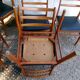 set of 6 vintage Scandinavian chairs