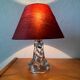 60s crystal table lamp