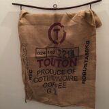 Ivory Coast burlap bag