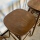 Set of 4 1950s bar top stools