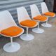 Set of two chairs "Tulip" by Eero Saarinen for Knoll