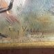 Oil on Canson, landscape located in Italy, signed mid 20th century.