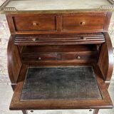 Louis XVI style mahogany cylinder desk 1900s