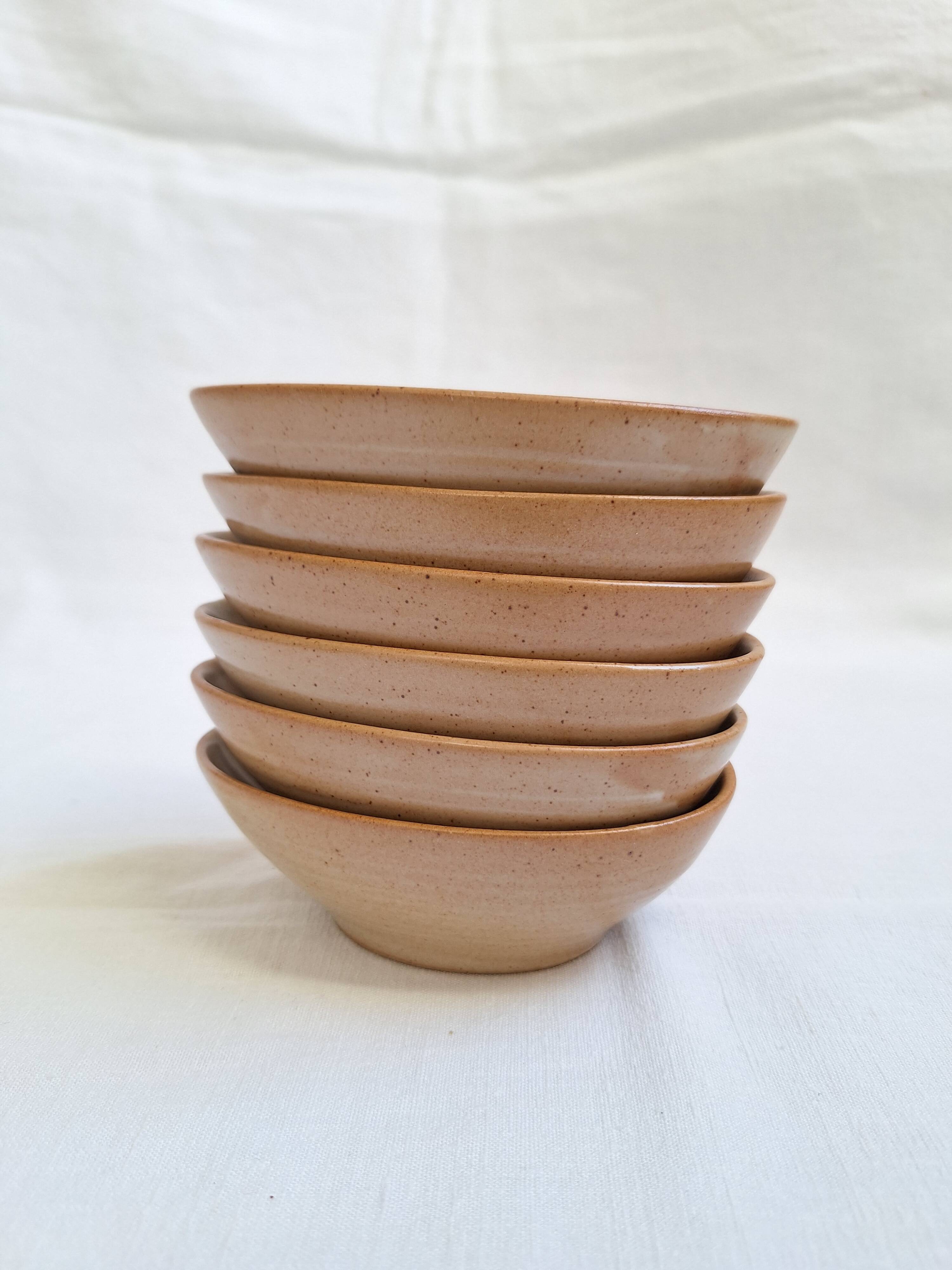 Vintage village stoneware ramekin