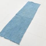 2x8 Vintage Light Blue Runner Rug, 57x203Cm