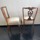 2 Chippendale chairs