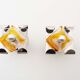 Pair of 1970's Murano Glass Wall Sconces by AV Mazzega