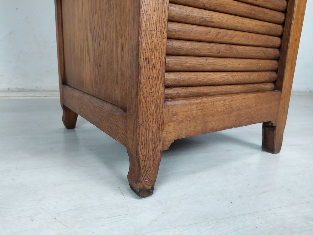 Oak industrial desk, 1930s