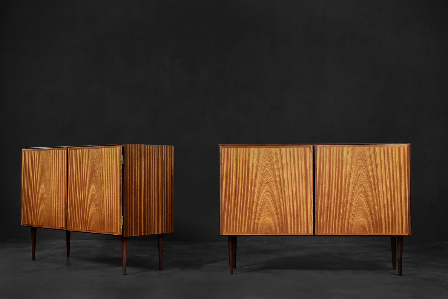 Vintage Mid-Century Scandinavian Modern Mahogany Cabinet Model 4 by Gunni Omann