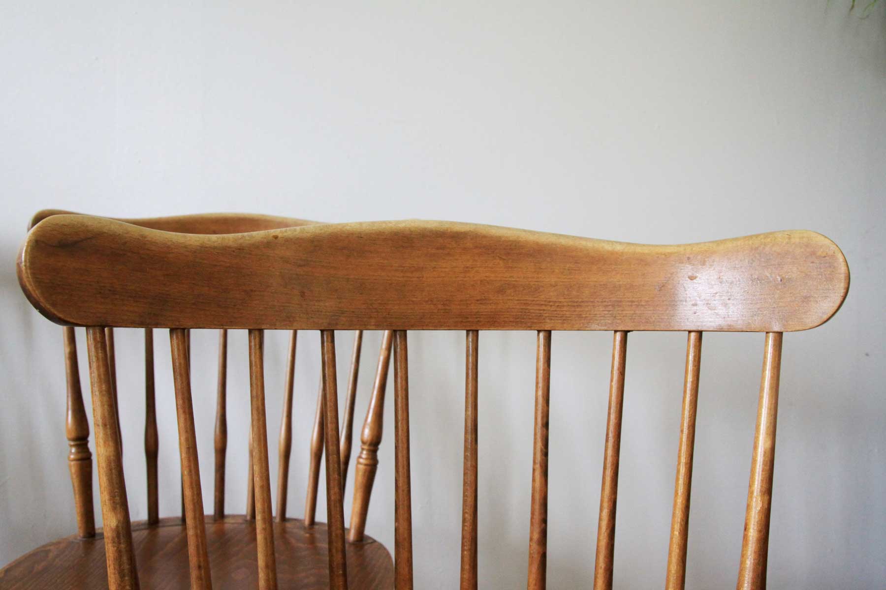 Western style wooden chairs