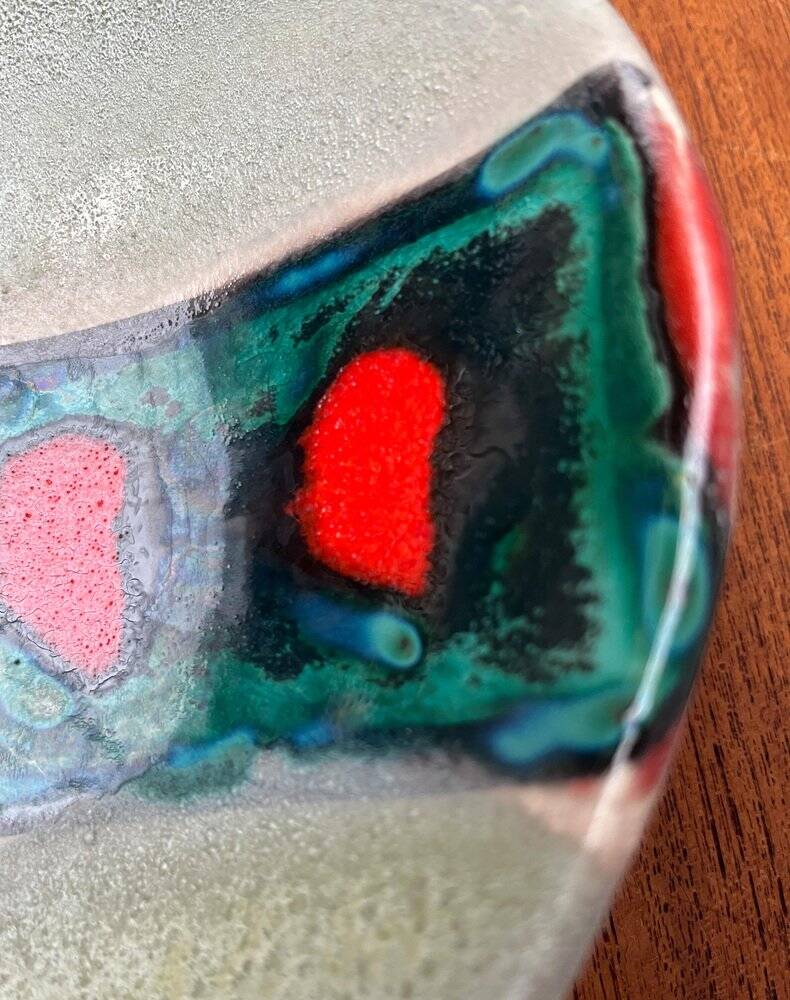 West German ceramic bowl WGP by Jasba, 1960s.
