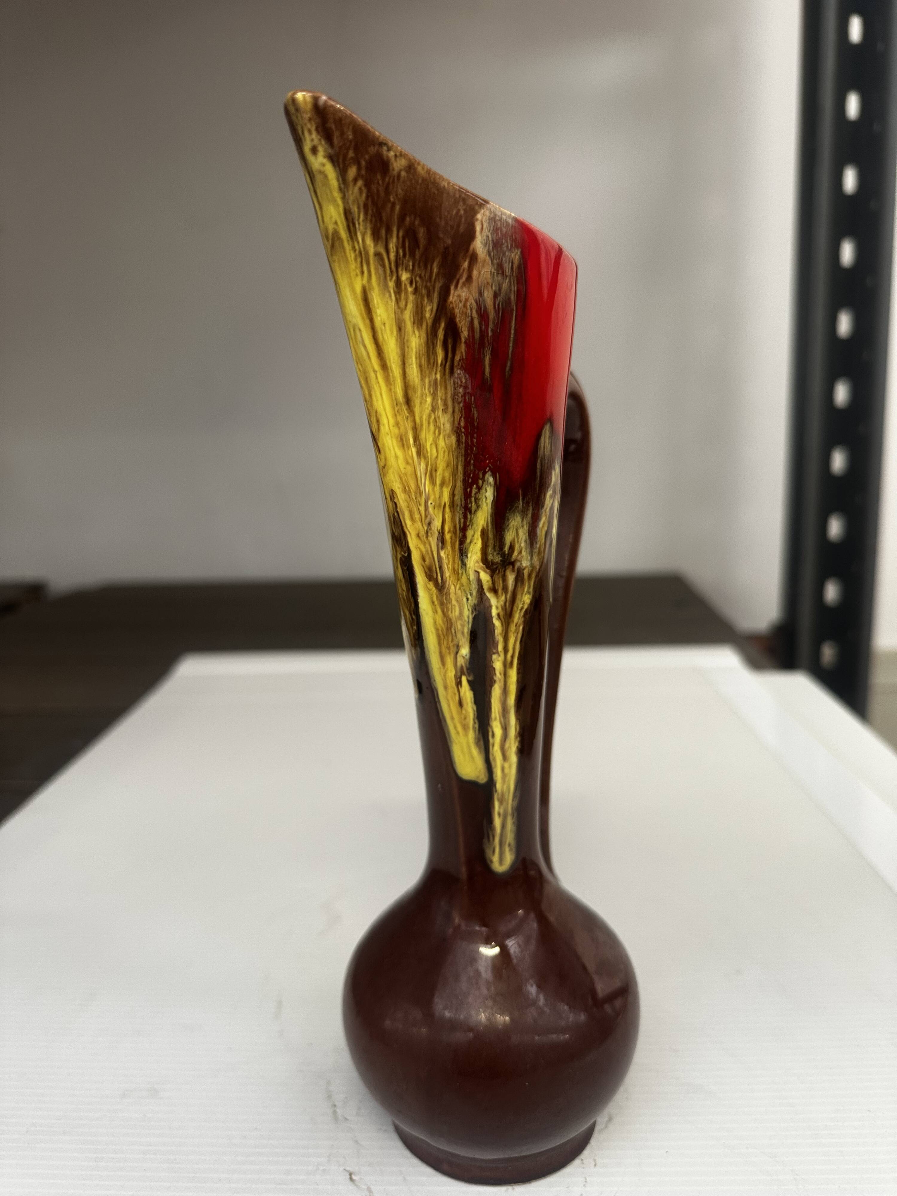 Pichet - Soliflore Vallauris céramique émaillée H 26 cm