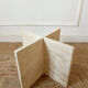 Vintage travertine coffee table