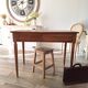 Extendable desk in solid wood in Louis XVI style