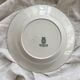 Flat iron earthenware plate "Marie Antoinette" Opaque by Gien