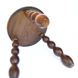 Shot solid wooden tripod