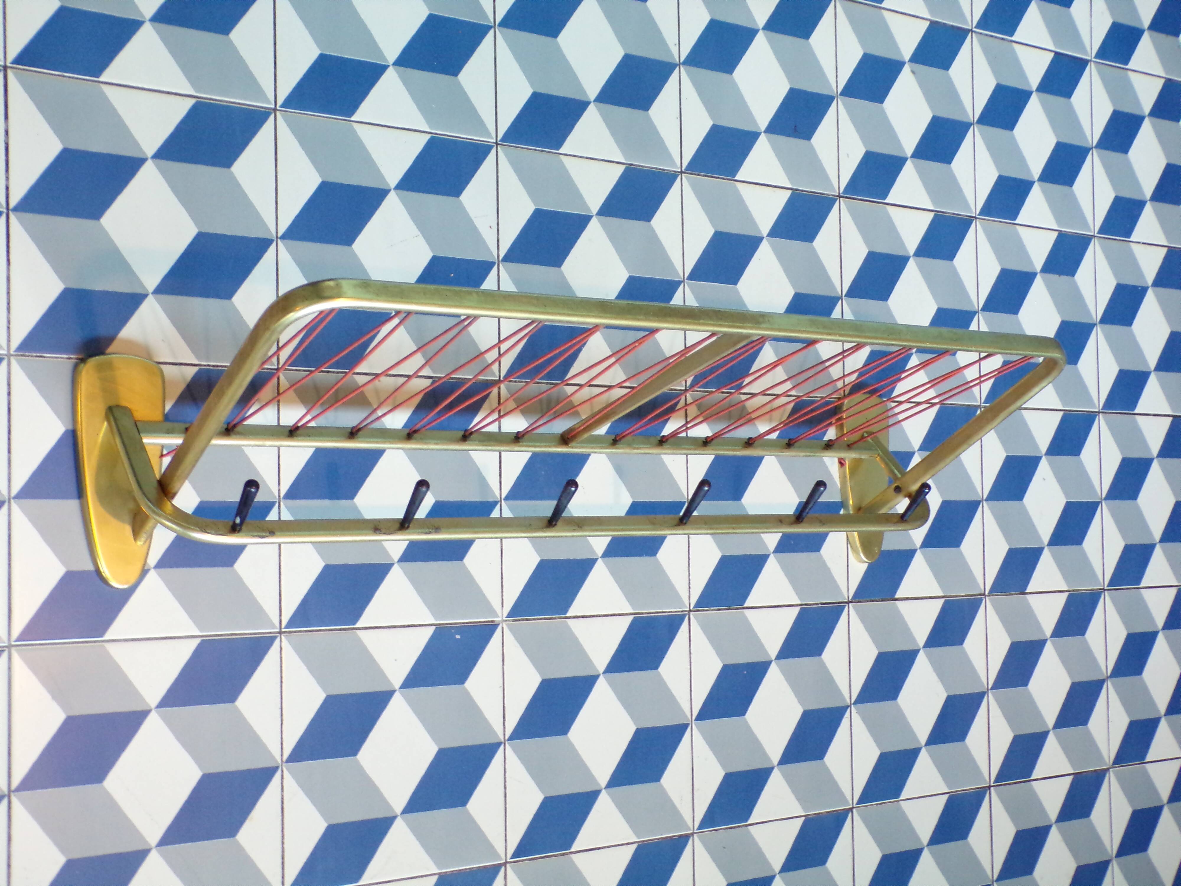 Train style coat rack l=81cm