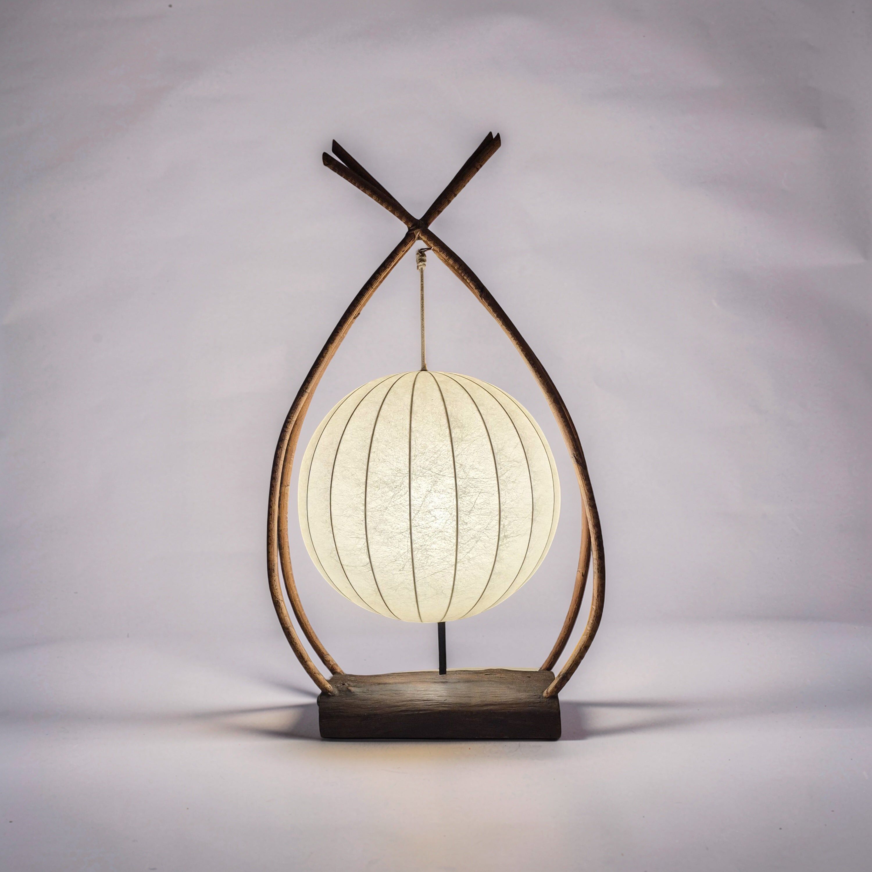Cocoon Table Lamp Wabi Sabi, 1960s