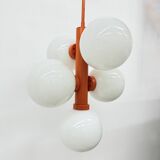 Mid-century atomic sputnik pendant lamp , 1970s
