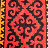 Tapis traditionnel Shirdak de Yourte Kirghiz 270x146 cm