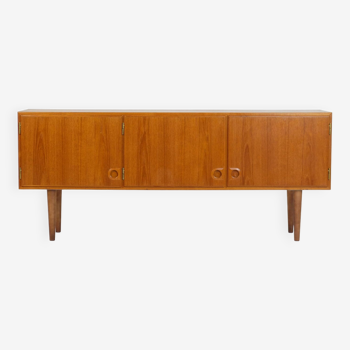 Buffet bas danois en teck vintage 60er 70er Mid-Century années 70