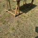 Table and trestles fir tray