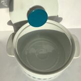 70's duck blue porcelain soupière