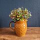 Ceramic jug with pineapple pattern from the 1960s.