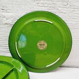 Set of 6 Villeroy and Boch fondue plates