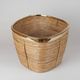 Vintage Italian style pencil holder and brass planter or basket.