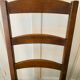 Lot de 2 chaise bois et paille