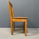 Set of 2 painted Swedish chairs