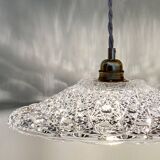 Vintage glass pendant lampshade - tableware collection -