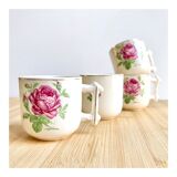 4 old cups XIXth