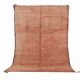 Peach Vintage Moroccan Rug 183 x 274 cm, Berber Wool Rug, Bohemian Rug