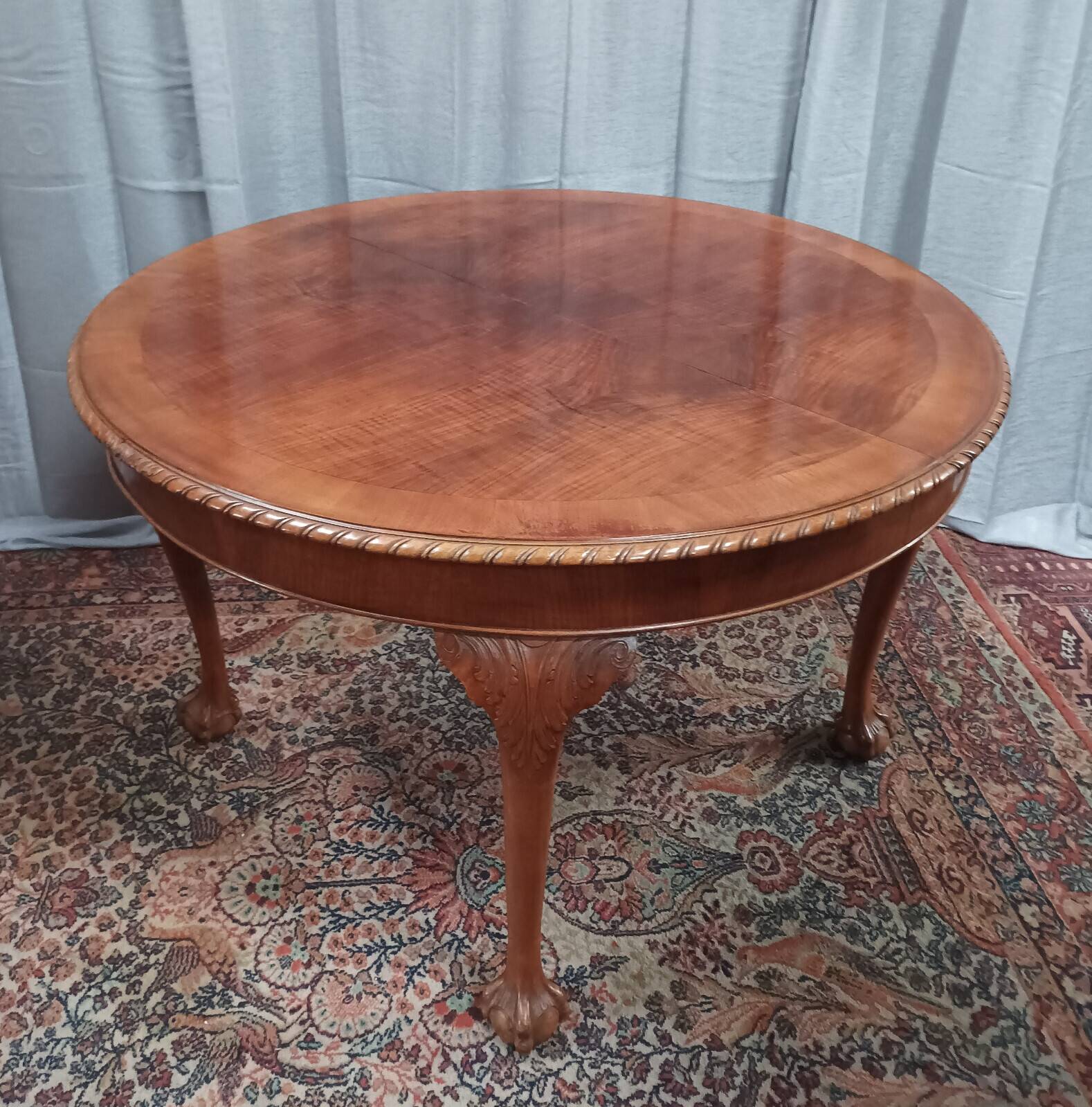 Chippendale table in mahogany Maison JELLINEK Paris
