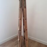 Wooden painter stepladder