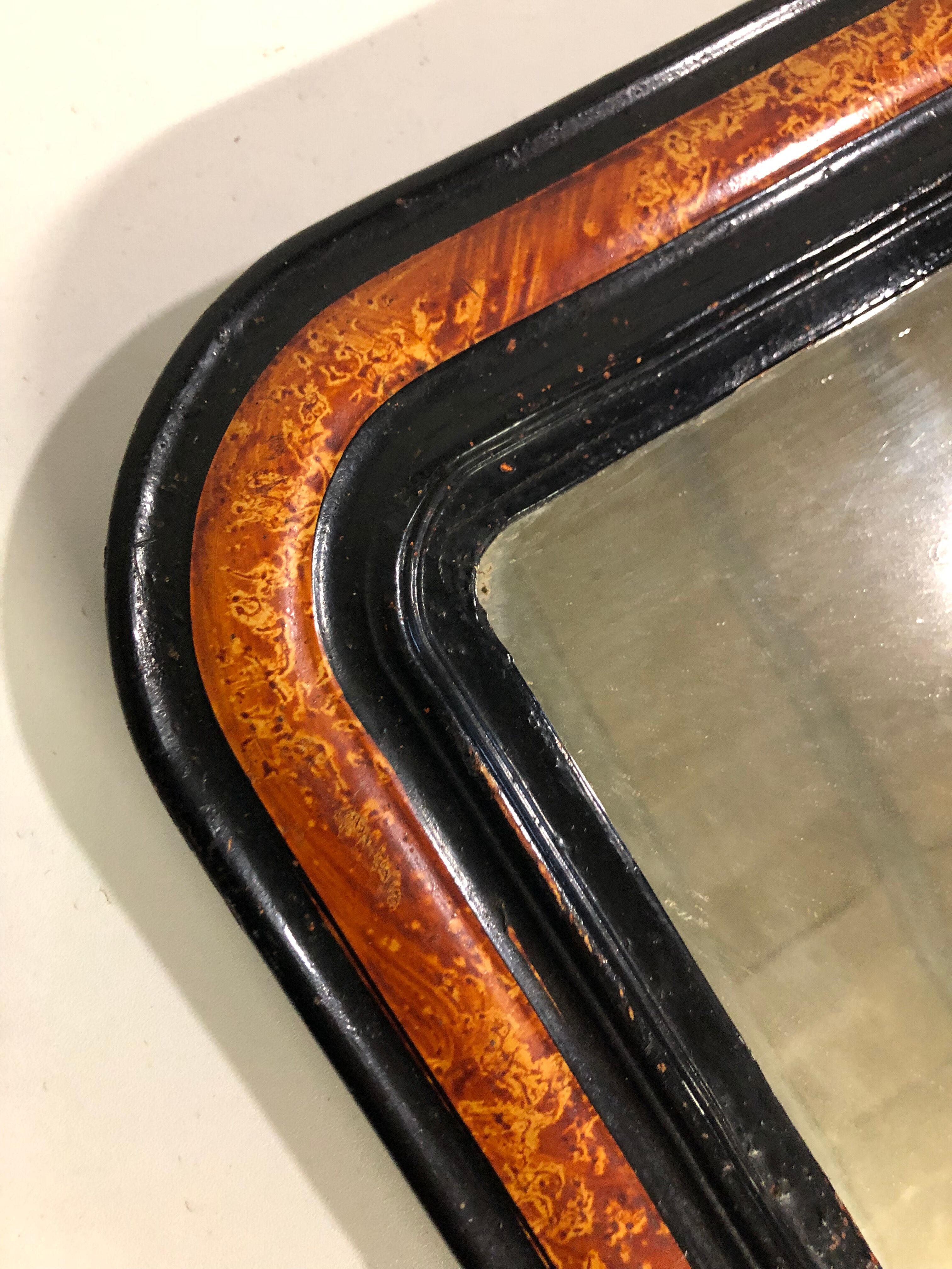 Louis Philippe mirror in french stucco