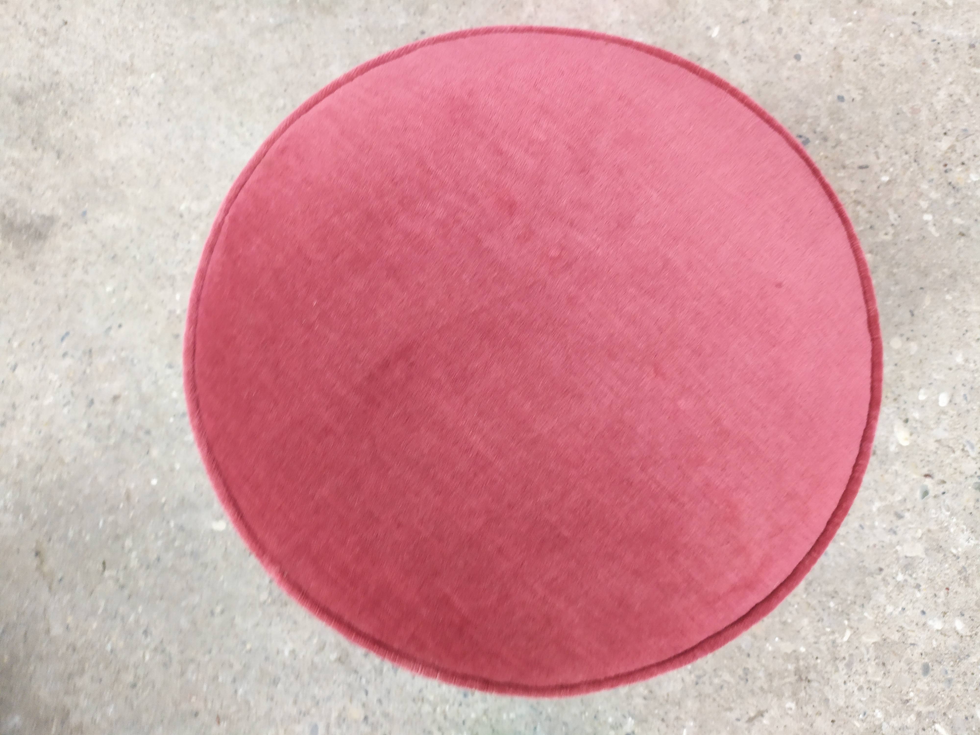 Art deco velvet beanbags