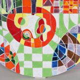 Ceramic artwork from the ABN building, Netherlands 1970