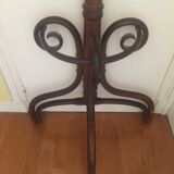 Porte manteaux ancien en bois style perroquet