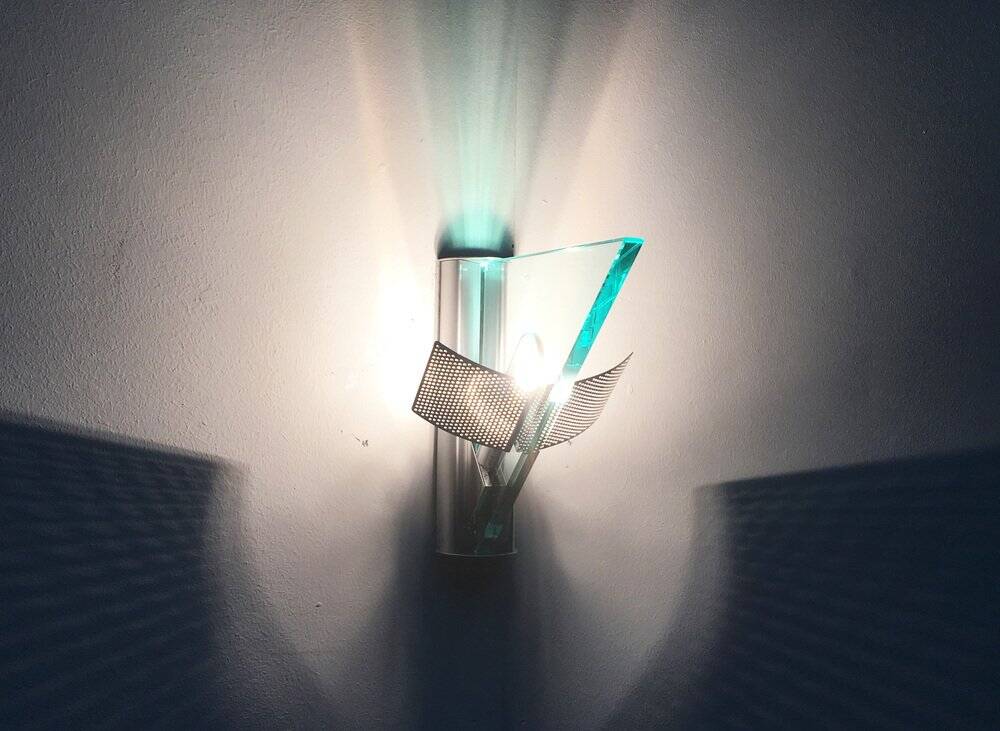 Vintage Italian Postmodern Icaro Sconce by Carlo Forcolini for Artemide, 1980s