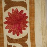 Vintage Turkish hand-knotted rug 130x136 cm