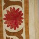 Vintage Turkish hand-knotted rug 130x136 cm