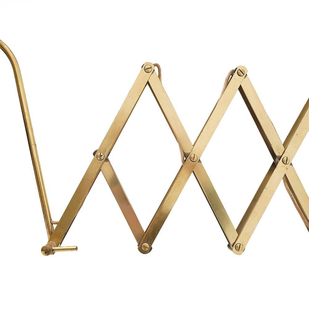 Wall lamp with a pantograph, 1950s